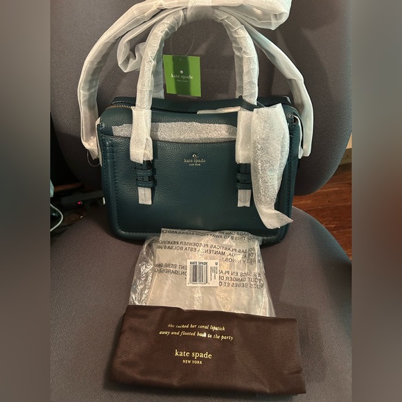 NWT Kate Spade Orchard Street Elowen in Emerald Forest color PXRU7440 - Picture 4 of 7